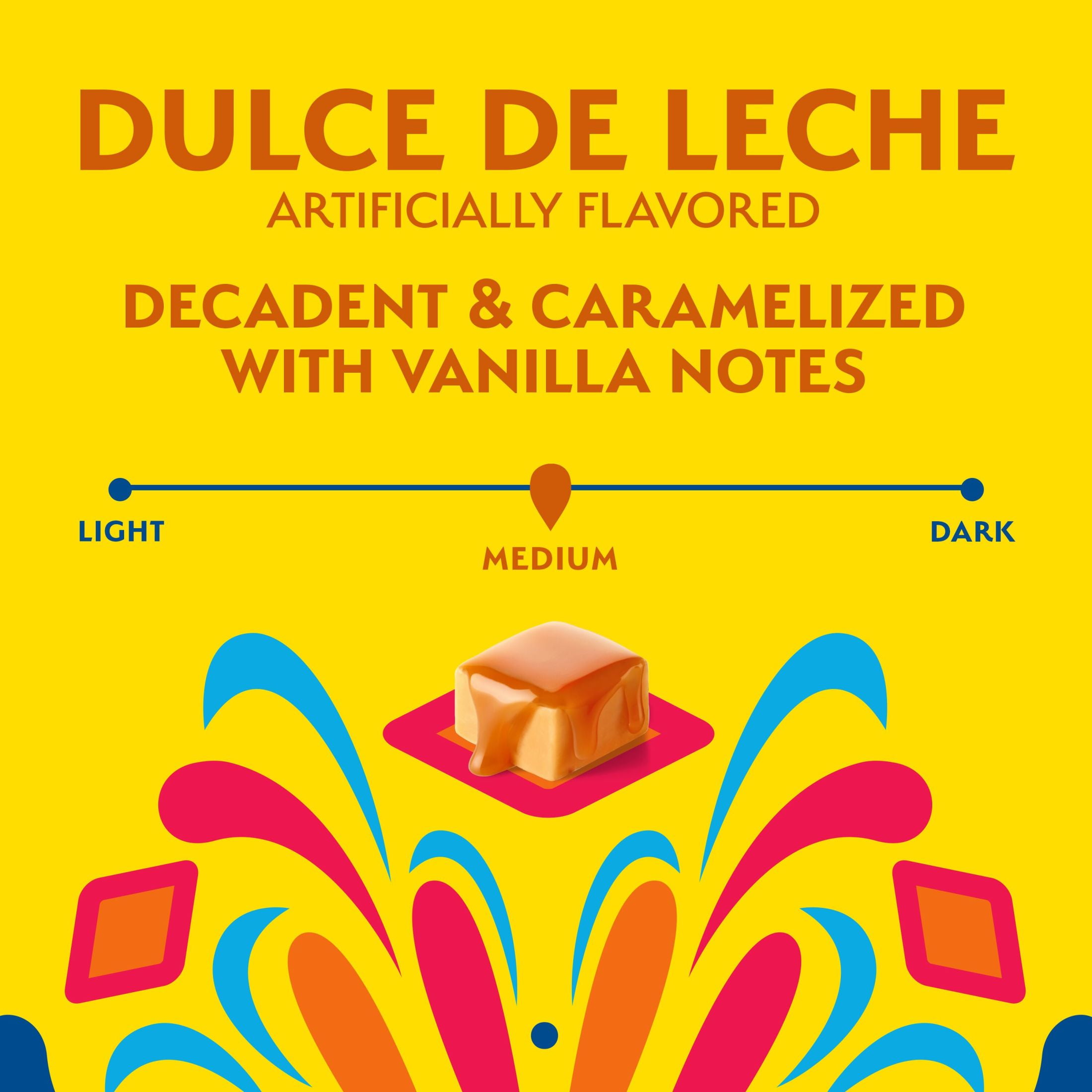 (6 pack) Cafe Bustelo Dulce de Leche Artificially Flavored Ground Coffee, 11 oz Bag