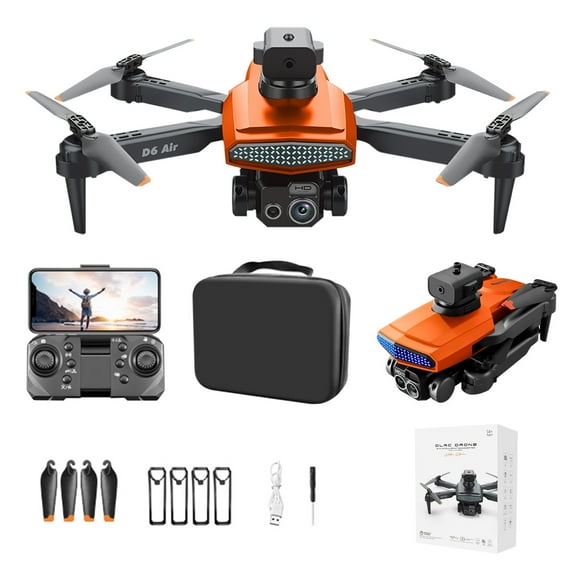 Holloyiver Drone with Camera, Drone With 4K HD Fpv Camera Remote Control Toys Gifts For Boys Girls, Toy Easy to Play, With Altitude Hold Headless Mode One Key Start Speed, 3D Flip