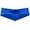 Blue, variant on Botmois Men Solid Gloss Boxer Briefs Underwear Pouch Bikini Shorts 1/2 Buttocks Blue M