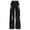 2# Black, variant on FEDPOP Girls Baggy Wide Leg Jeans, Elastic Waist Pull-On Denim Pants with Pockets, Casual Loose Teen Jeans, Gray, 12-16Y