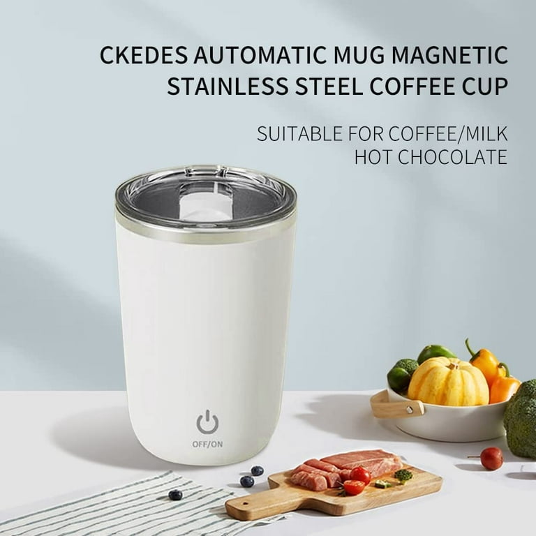  Electric High Speed Mixing Cup, Stainless Steel Automatic Drink  Stirrers, Rechargeable Self Stirring Mug, Automatic Magnetic Self Stirring  Coffee Mug, Battery Powered Coffee Blender Cup for 0ffice : Home & Kitchen