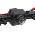 thumbnail image 4 of ZheElen RCGOFOLLOW Aluminum Alloy CNC Front Axle For 1/12 Rc Front Axle MN MN128 RC Car Part RC Car Accessories Replacement Parts Black, 4 of 6