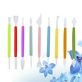 thumbnail image 2 of 9pcs DIY Cake Carving Pens Set Plastic Double-ended Fondant Carving Cake Decorating Tools Bakeware, 2 of 7