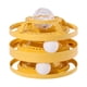 thumbnail image 2 of Juguete para , juguetes para , torre de 3 niveles, juguete interactivo para de gato para de interior, de ejercicios y - AMARILLO Colco tocadiscos gato, 2 of 8