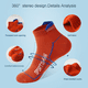 thumbnail image 5 of Calcetines Calcetines cortos para hombre Calcetines de verano finos que absorben el sudor Desodorante Calcetines de baloncesto Calcetines deportivos para correr Calcetines de algodón de, 5 of 6