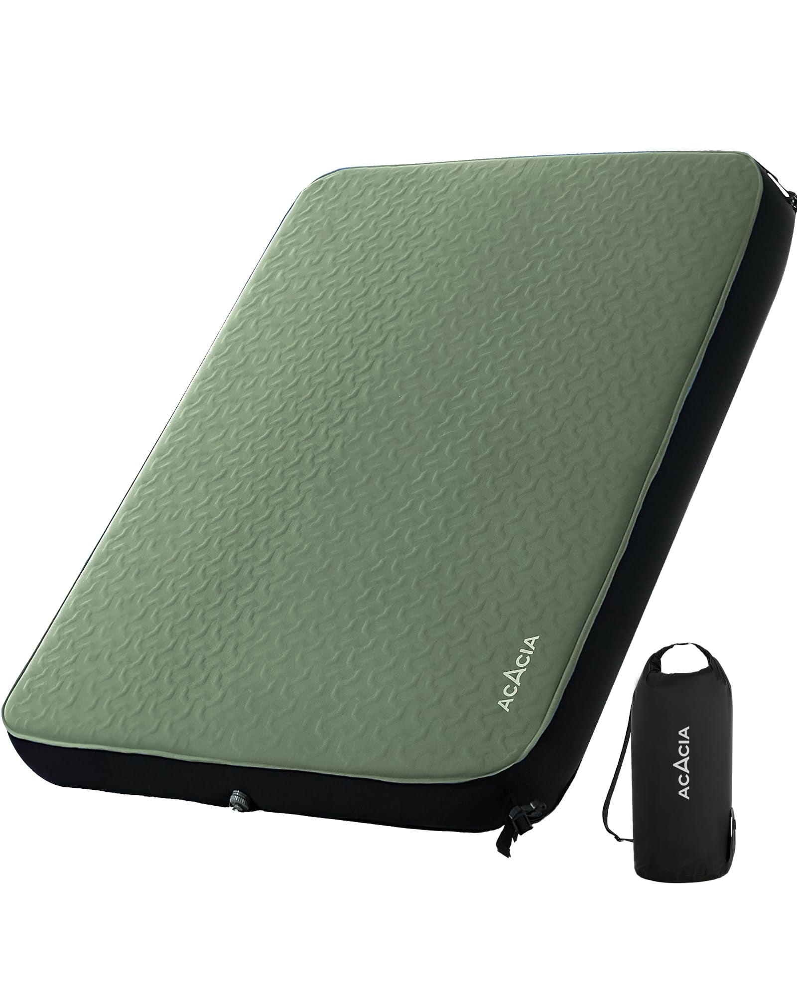 Almohada De Viaje Autoinflable Compacta Tipo Prensa Plegable
