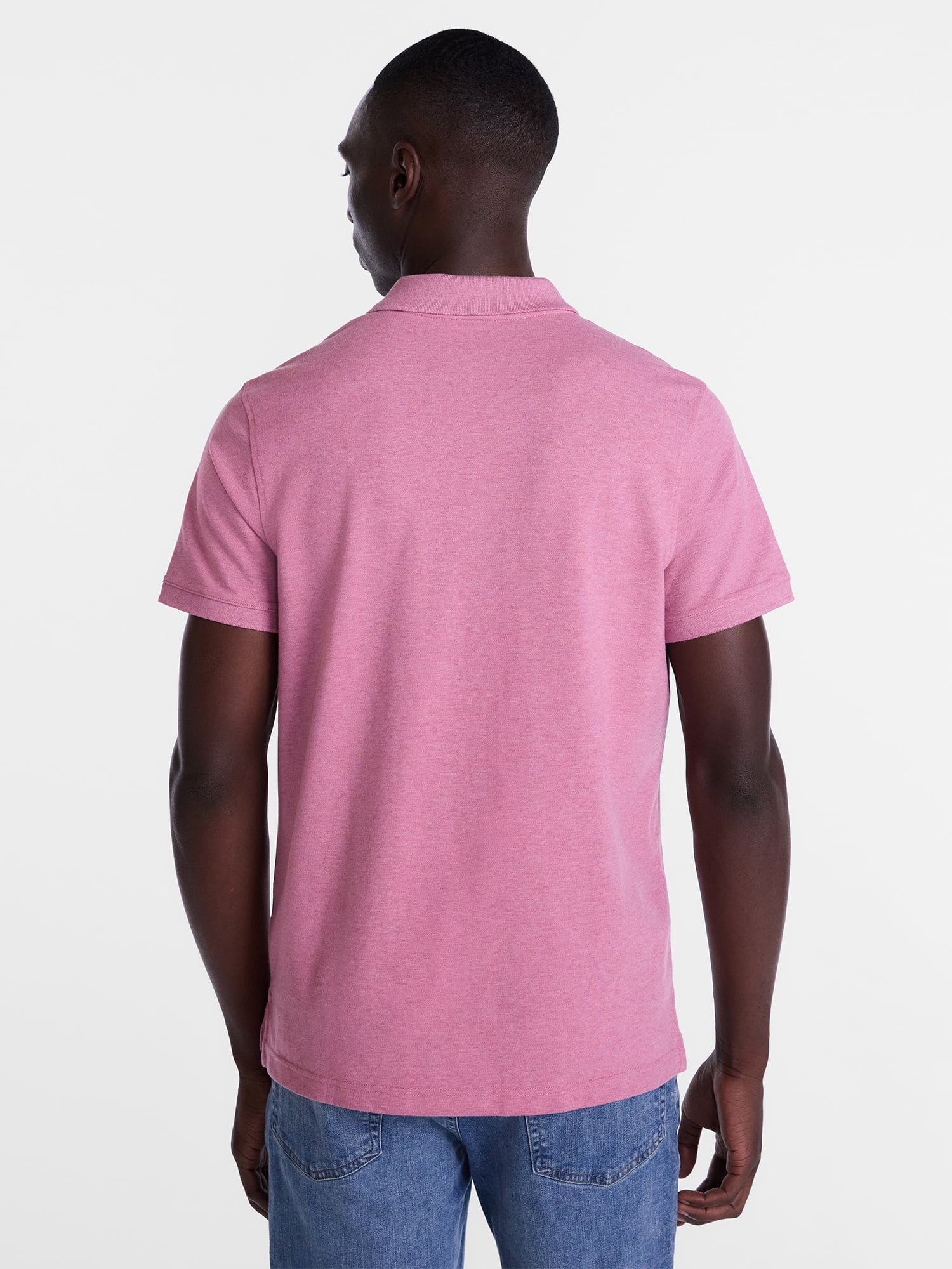 George Men's and Big Men's Classic Fit Pique Polo with Short Sleeves, Sizes XS-3XL, LT-4XLT, 2XB-6XB