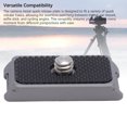 thumbnail image 4 of QR Camera Mount Adapter, Versatile Compatibility Quick Release Plate 1/4in Screw Connection  for Travel, 4 of 7