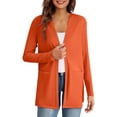 thumbnail image 4 of BODOAO Cardigans for Women Trendy 2025 Lightweight Long Sleeve Open Front Coatigan Sweater Casual Ladies Coats Fall Fashion Fashion Clothes for Every Occasion Cotton Linen Cardigan Summer Chic Rd3 S, 4 of 9