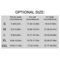 thumbnail image 2 of Unique Bargains 2 Pair Compression Sleeve Footless Compression Sleeve for Women Nylon L Black, 2 of 7