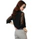 thumbnail image 2 of Qarigey Camisa de mujer de manga larga para oficina, vacaciones, blusa estética, Top, cumpleaños, vacaciones, compras, disfraz, fiesta, ropa Prendas para la parte del cuerpo, 2 of 6