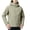 Green, variant on Men Softshell Jacket Full Zip Up Hooded Regular Fit Water Resistant Stretch Fabric Side Zip Pockets Arm Zip Pocket Hook Loop Patch For Hiking Wear