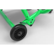 EzyRoller: Classic - Green - Ride-On Scooter, Cambering Motion, Pedal Free Cart, Hand Brakes, Extendable Frame, 154lb Capacity, Kids Ages 4+