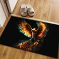 thumbnail image 5 of Phoenix Rugs, Black Rugs, Trendy Rugs, Animal Rugs, Thin Rug, Machine Washable Rug, Wall Hanging Rug, Gift Rug, Printed Rug, Wedding Rug, 1.7'x2.3' - 50x70 cm, 5 of 8