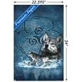 thumbnail image 3 of Brigid Ashwood - Celtic Wolf Wall Poster, 22.375" x 34", 3 of 3