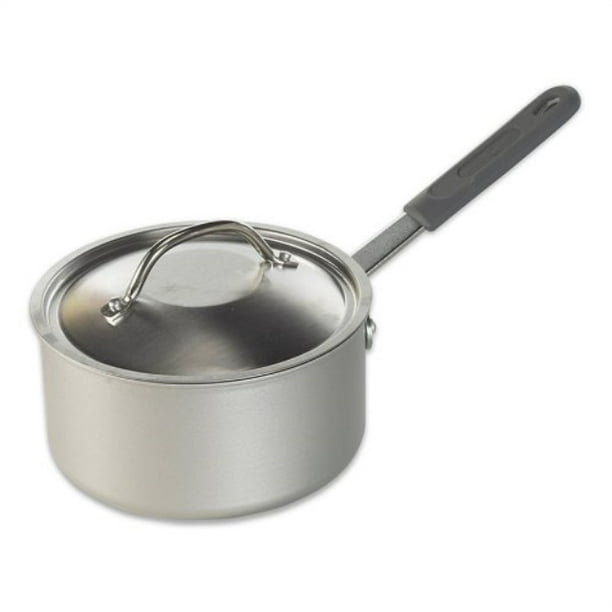 Nordic Ware 1 5 Qt Restaurant Sauce Pan W Lid Silver Walmart Com Walmart Com