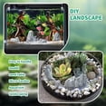 thumbnail image 5 of Bbiamsleep 10 Pcs Diorama Rocks Fake Stone Miniature Fake Rock Resin Miniature Stone Fake Landscape Rock Craft Rocks for Micro Train Landscape Landscape Rock for Micro Garden, 5 of 7