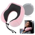 thumbnail image 1 of Almohada de Cuello Unique Bargains para Viajes en Avión 2025 Almohada de Cuello de Viaje Portátil Lavable, 1 of 7