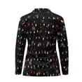 thumbnail image 5 of Yuyamidu Christmas Womens Long Sleeve Golf Shirt Snowflake Athletic Tennis Shirts Colorful Lights Golf Clothes Workout Pullover Tops Size S, 5 of 8
