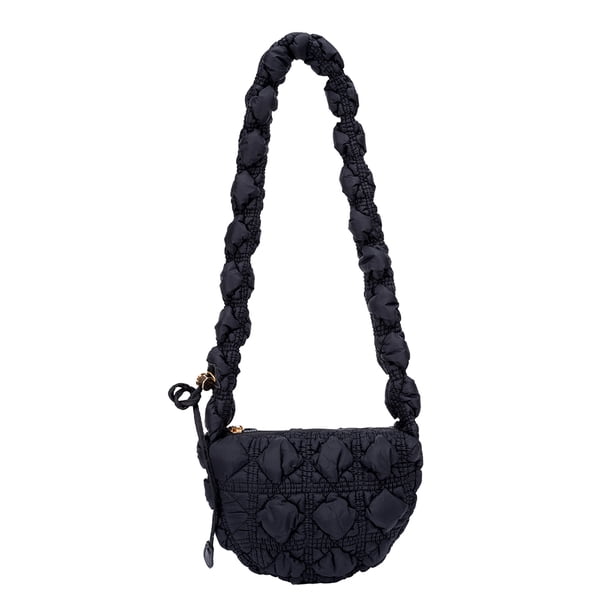 Bolsa De Hombro Bolso de nube para mujer, bandolera de moda plisada de nailon acolchado informal, bolso de mano para mujer Ehuebsd Para Estrenar