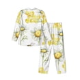 thumbnail image 2 of Kll Sweet Honey Sleepwear Mens Flannel Pajamas,Long Cotton Pj Set, 2 of 9