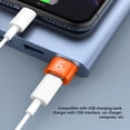 thumbnail image 4 of Adaptador OTG 6A Tipo C a USB3.0 Btafrte para PC 3 Piezas Naranja, 4 of 8