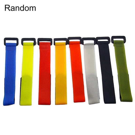 Soumake 10Pcs Reusable Fishing Rod Tie Magic Tape Bands Belt Straps Fish Accessories Practical