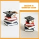 thumbnail image 5 of 3 adornos para tarta de graduación, libros apilados y birrete de doctorado, accesorios para graduados., 5 of 7