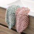 thumbnail image 3 of Kawaii Pink Cartoon Animal Hanging Snow Towel - Thickened, Durable Chenille Hand Towel for Kitchen/Bathroom, Versatile Surface Cleaning Cloth, Creative Decorative Accessory, Bulk Wholesale Available, 3 of 6