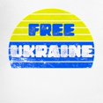 thumbnail image 3 of CafePress - Free Ukraine - Women's Short Sleeve Print T-Shirt and Pants Light Cotton Pajama Set, 3 of 7