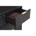 thumbnail image 5 of Origins by Alpine Black Pearl Seven Drawer Wood Dresser in Black, 5 of 5