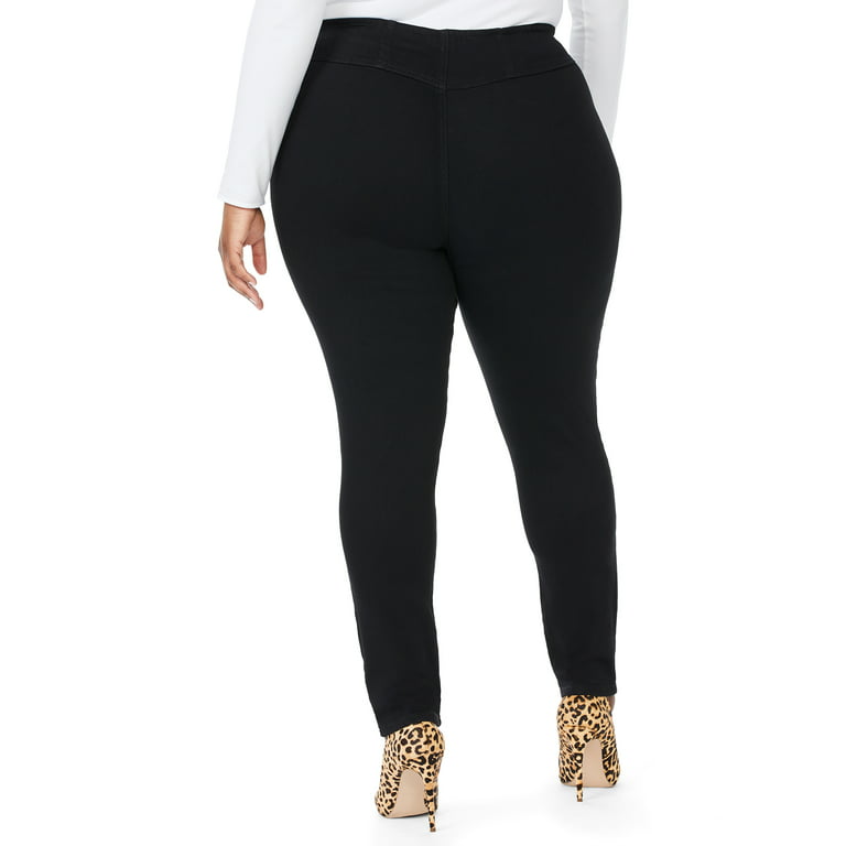 Sofia Jeans by Sofia Vergara Plus Size Rosa Curvy High-Waist Pull-On Ankle  Jeggings 