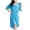 Sky Blue, variant on THDHVS Women's Sleepwear,Breathable Pajamas for Women Set Cozy Womens Sleepwear Soft Nightgown and Robe Set Red Free Size