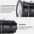 thumbnail image 4 of DAMAIE Outdoor Solar LED Camping Lantern and USB Flashlight, suitable for emergencies, storms, blackouts, portable outdoor lanterns, 4 of 5