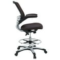 thumbnail image 2 of Modway Edge Drafting Chair in Brown, 2 of 9