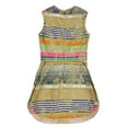 thumbnail image 2 of Hanley Mellon Women's Sleeveless Linen Blend Tea Dress 4 Multicolor, 2 of 2