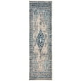 thumbnail image 3 of SAFAVIEH Classic Vintage Bedinn Overdyed Polyester Area Rug, Blue, 6' x 9', 3 of 8