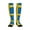 1 Black, variant on Swedish Flag Compression Socks Circulation Running Athletic Sports for Women Men