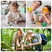 Gofunly Green Microscope Camera for Kids Gifts Toys- Handheld Pocket Microscopes with 2.4 Screen and Autofocus,Mini Digital Educational Science Kit for Christmas Birthday