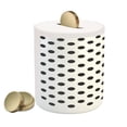 thumbnail image 2 of Retro Piggy Bank, Nostalgic Polka Dots Pattern with Large Round Circles Minimalist Modern Art Print, Ceramic Coin Bank Money Box for Cash Saving, 3.6" X 3.2", Charcoal Grey, by Ambesonne, 2 of 4