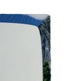 thumbnail image 3 of Ambesonne Italy Fitted Sheet, Landscape of Lake Como, Full Size, Blue and Green, 3 of 3