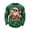 Green, variant on Christmas Sweatshirts for Men Vintage Santa Sweatshirt Plus Size Retro Graphic Tops Waffle Knit Crew Neck Long Sleeve Shirt Christmas Gift for Men White L