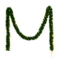 thumbnail image 2 of Artificial Greenery Garland, 16.4ft Artificial Garland for Room Decor, Aesthetic Lighted Greenery Garland with 50 LED String Lights, for Outdoor or Indoor Home Garden Party Holiday Decor, 2 of 4