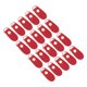 thumbnail image 5 of Anillos en D de cuero Hebilla de clip lateral para bolso de bricolaje multiusos con accesorios dorados para suministros de fabricación de carteras Accesorios de oro rojo, 5 of 10