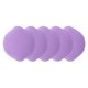 thumbnail image 1 of Ofertas Únicas 5 Pcs Esponja de Maquillaje en Forma de Calabaza para Viajes Morado de Poliuretano Hidrofílico, 1 of 1