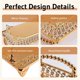 thumbnail image 4 of European Delicate Fruit Plate, Luxury Gold Tray,Home Cake Tray, 4 of 5