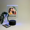 thumbnail image 7 of Custom Personalized Photo Picture LED 16 Colors Light Up Lamp Stand Best Friends BFF Mate Buddy Pal Christmas Family Home Décor Gift For Her, 7 of 7