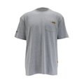 thumbnail image 1 of Camiseta DEWALT para hombre, bolsillo, gris jaspeado, talla L, 1 of 4