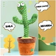 thumbnail image 4 of Juguete Cactus Que Habla Baila con Música 120 Canciones Luz LED no marca cactus, 4 of 5