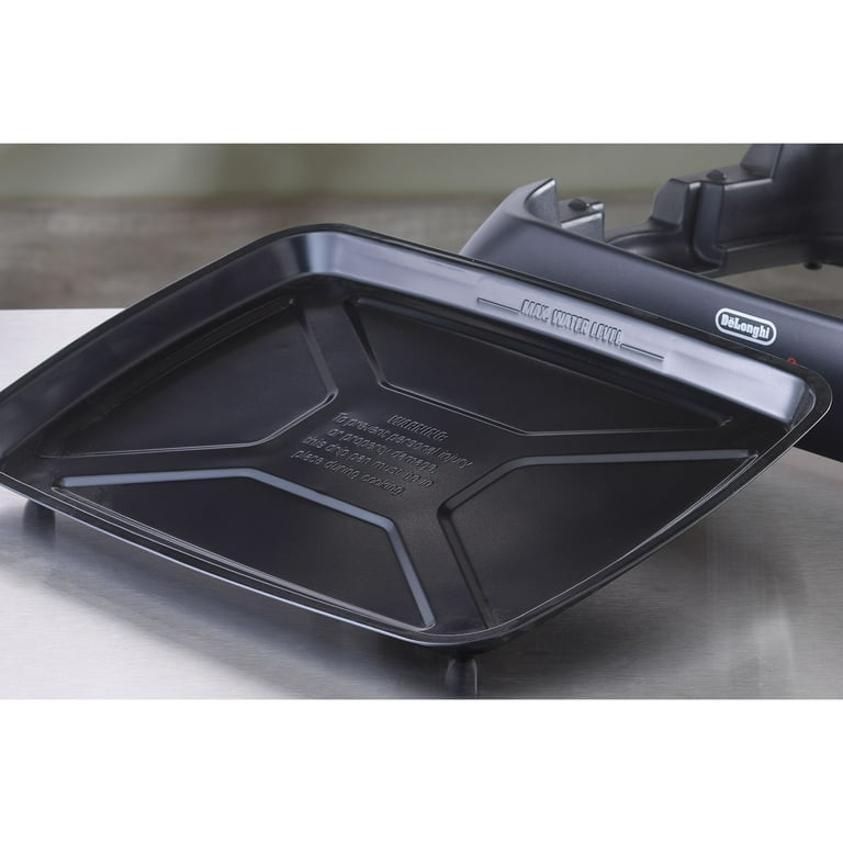 De'Longhi Electric Skillet with Tempered Glass Lid, 16 X 12, Black